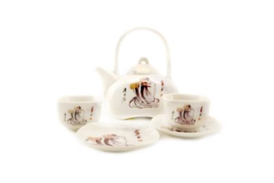5pc Longevity Gourd China Set